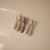 Mushie Łyżeczki Startowe dla Malucha – 2-pack Blush/Shifiting Sand