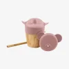 Citron Bambusowy Kubek Niekapek Blush Pink