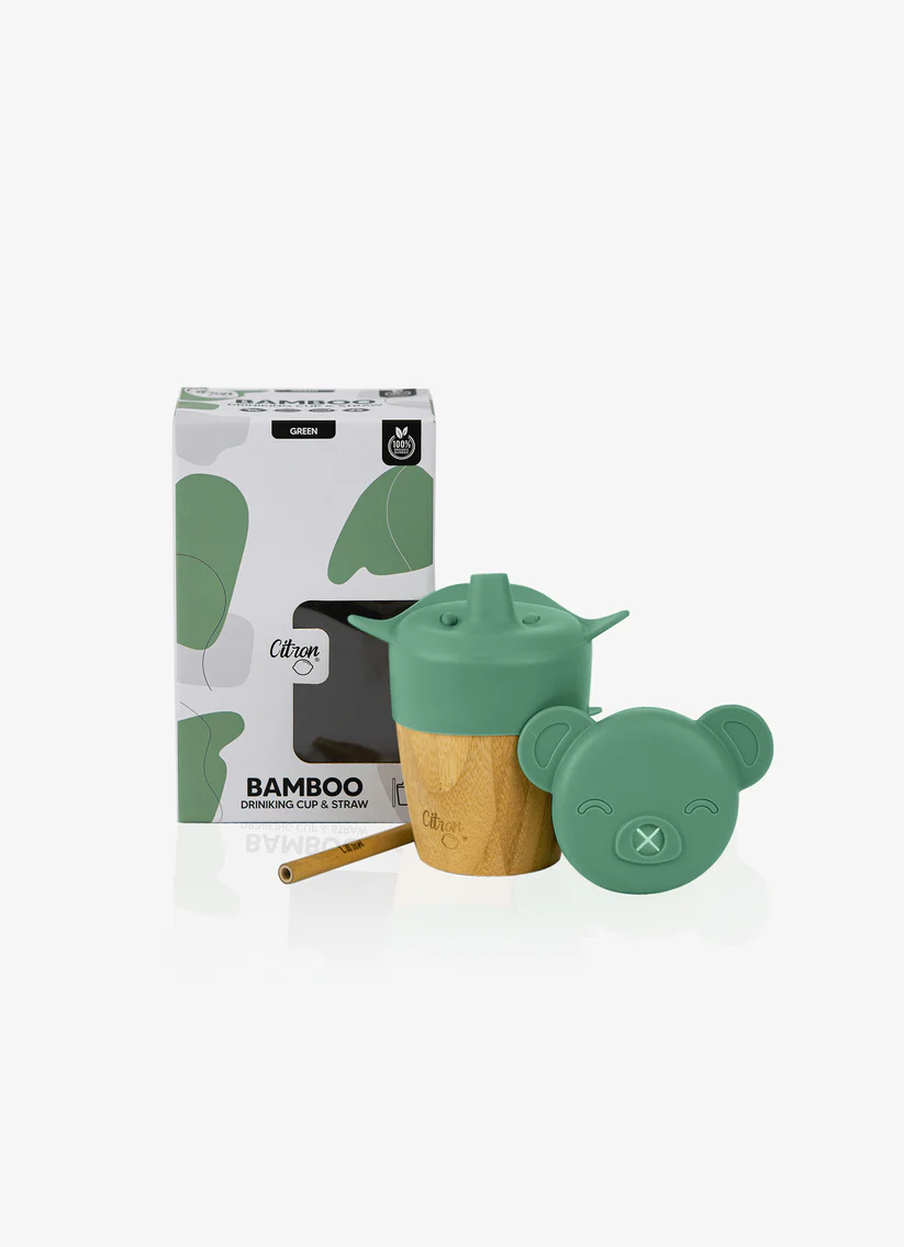 Citron Bambusowy Kubek Niekapek Green