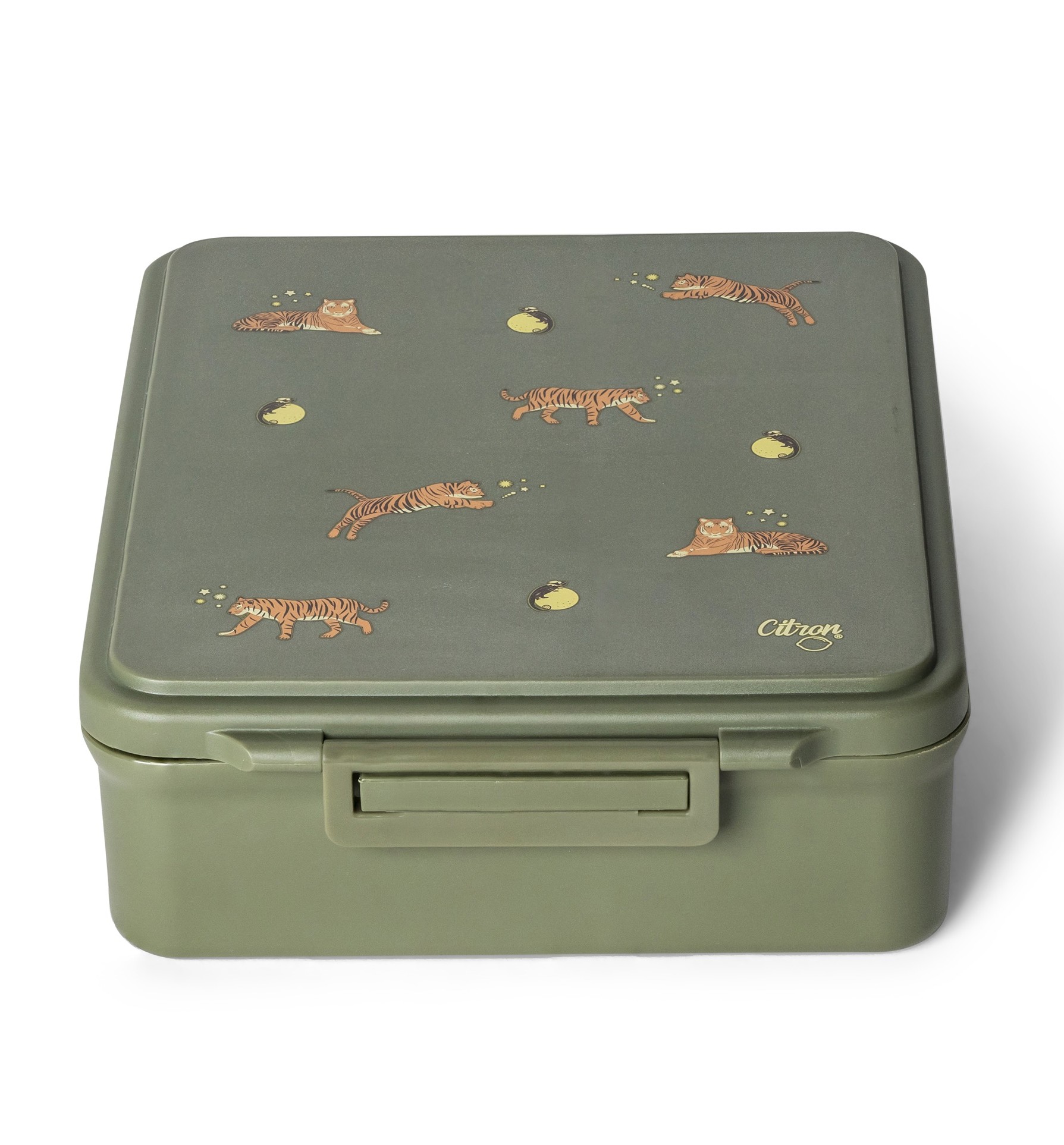 Citron Grand Lunch Box z Termosem - Tiger