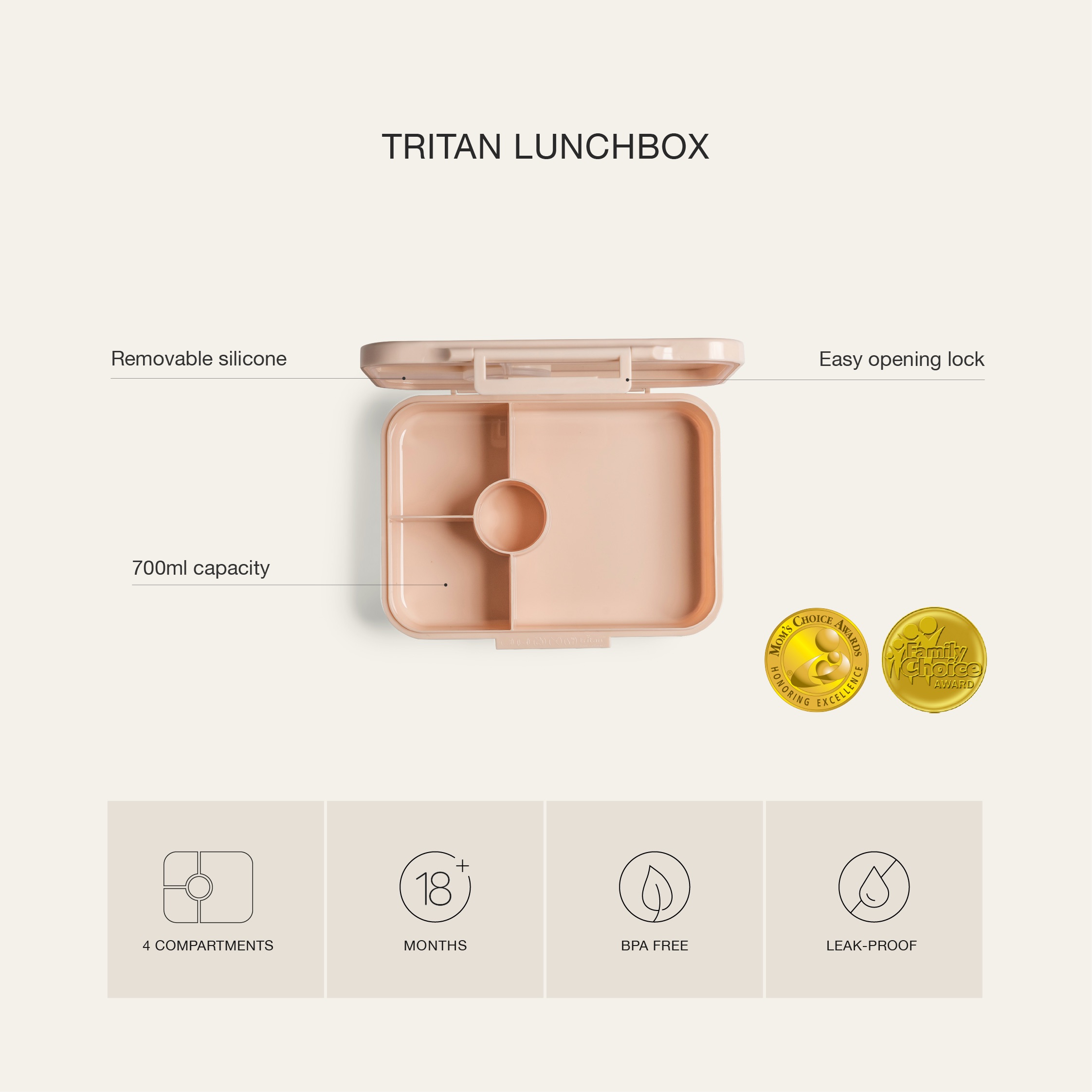 Citron Lunchbox Tritanowy - Ballerina