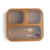Citron Lunchbox ze Sztućcami - Caramel