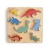 Mushie Drewniane Puzzle 3D – Dino