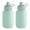 Mushie Silikonowe Saszetki na Mus 2 pak – Cambirdge Blue