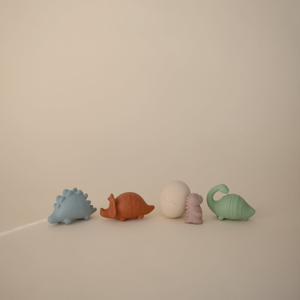 Mushie Zestaw do Kąpieli - Dino