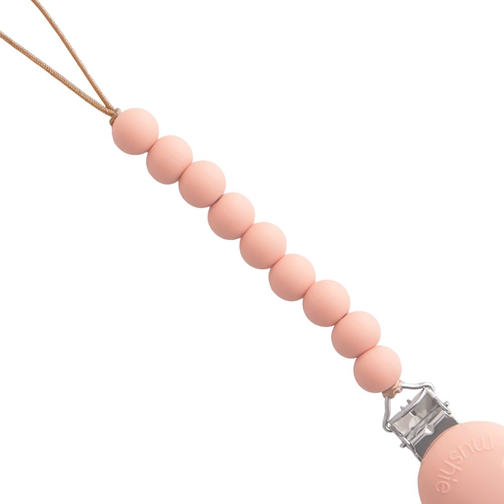 Mushie Silikonowa Zawieszka Hera - Powder Pink