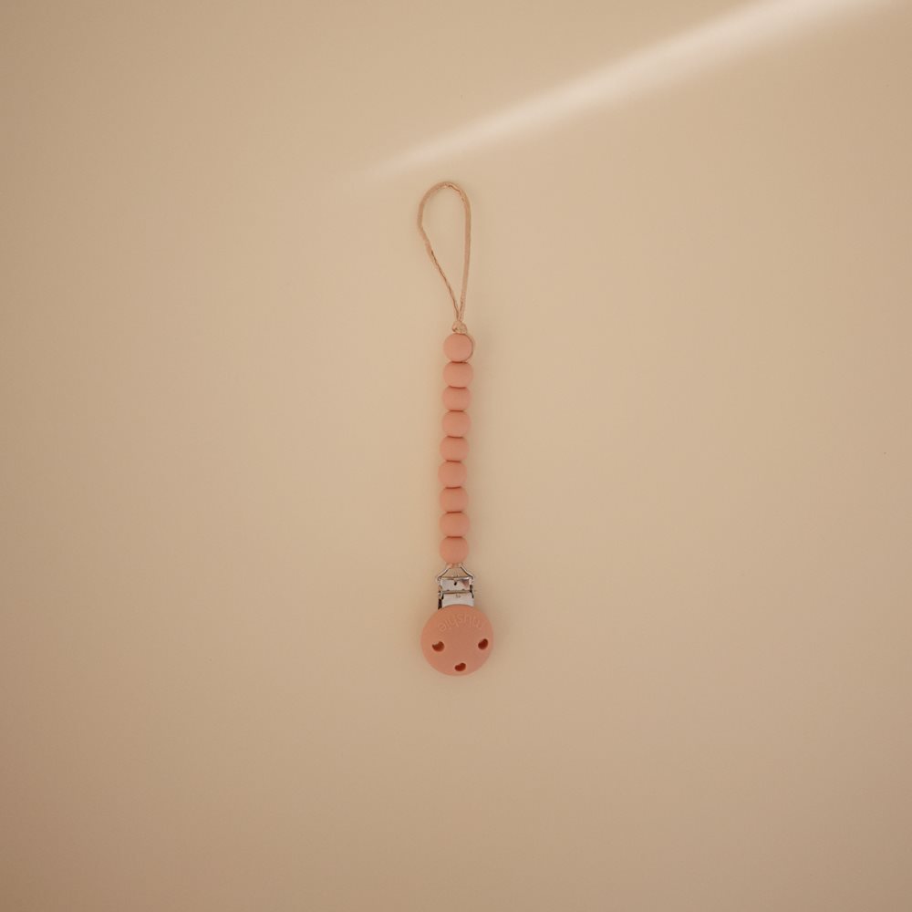 Mushie Silikonowa Zawieszka Hera - Powder Pink