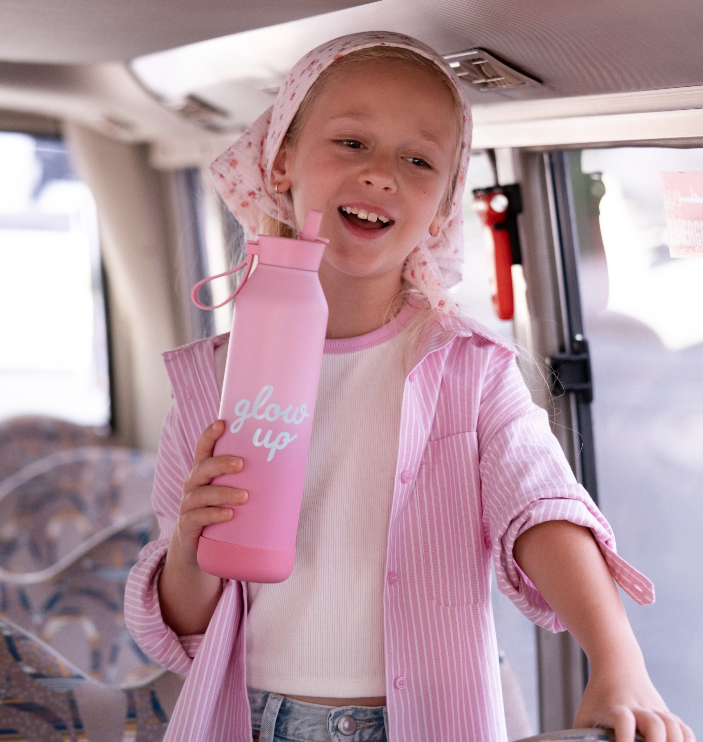 Citron Butelka Termiczna ze Stali Nierdzewnej 750ml - Glow Up Pink