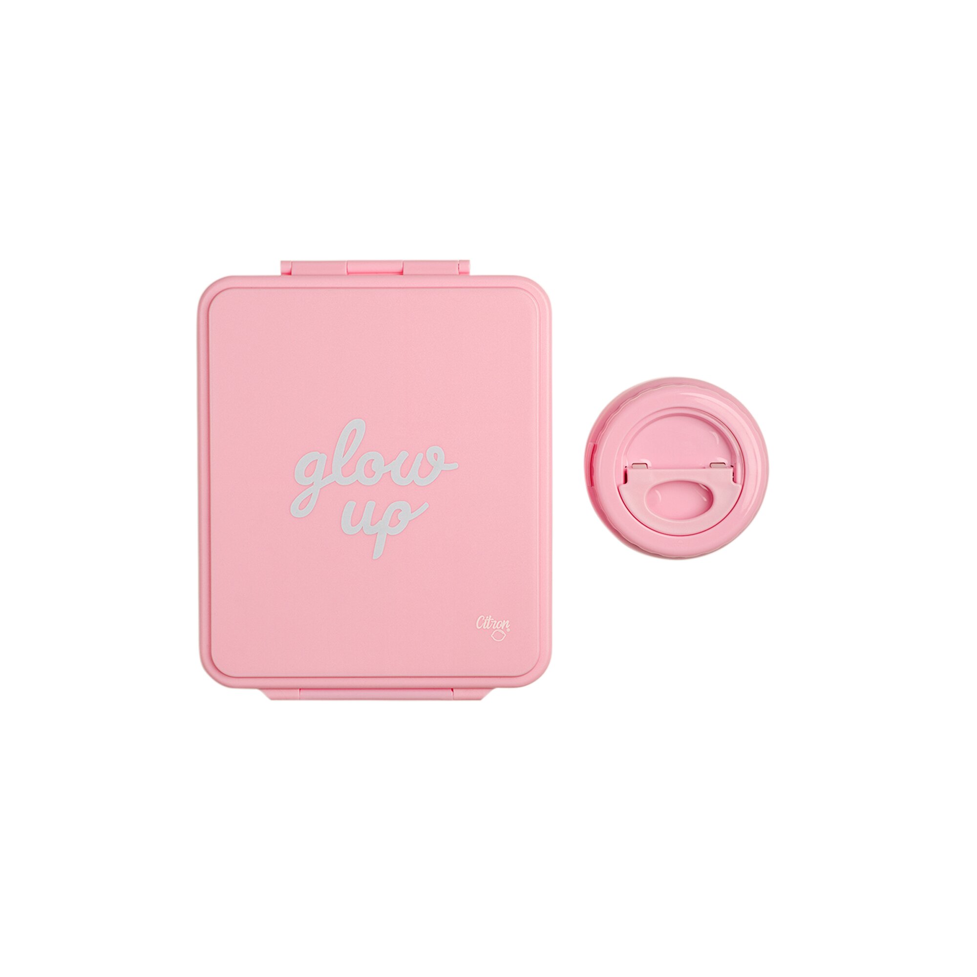 Citron Grand Lunchbox z Termosem - Glow Up Pink