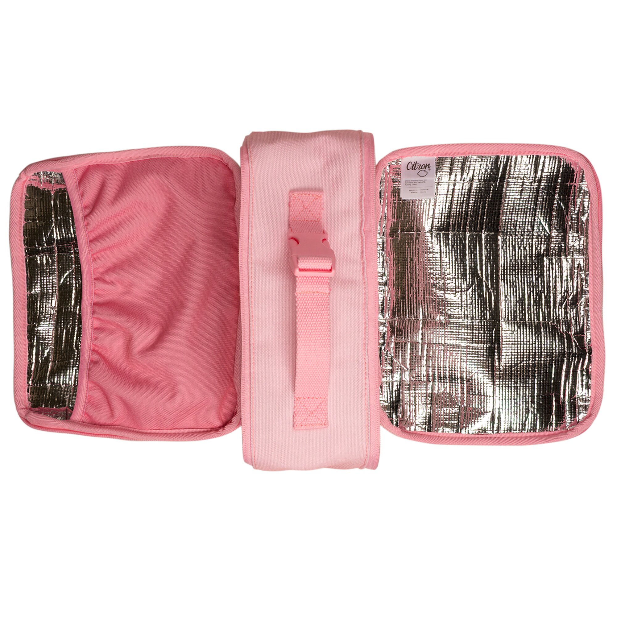 Citron Kwadratowa Torba na Lunch - Glow Up Pink