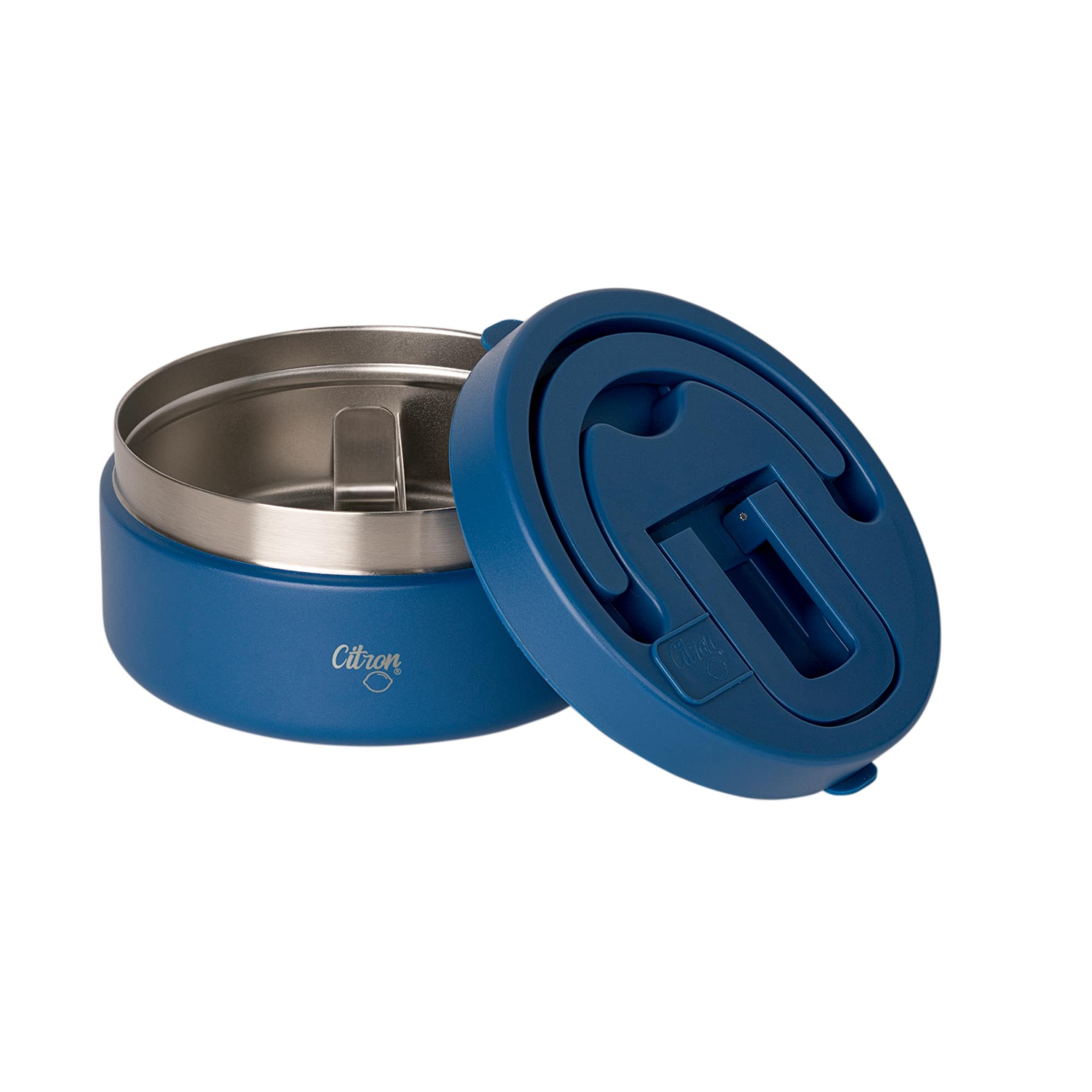 Citron Termos Obiadowy z Podziałką 400ml - Blue